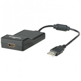 CONVERTIDOR USB 2.0 A HDMI MANHATTAN 151061