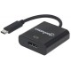 CABLE ADAPTADOR MANHATTAN USB-C 3.1 A DISPLAYPOR 4K 152020