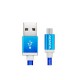 CABLE ADATA MICRO USB DE 100CM Y 2.4A AZUL (AMUCAL-100CMK-CBL)