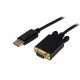 Cable 3m CONVERTIDOR DisplayPort a VGA Act 1080  STARTECH DP2VGAMM10B