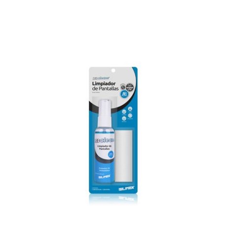 KIT LIMPIADOR DE PANTALLAS SILIMEX LCD CLEANER KIT 60 ML
