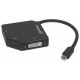 CABLE ADAPTADOR MANHATTAN MINI DISPLAYPORT A HDMI VGA DVI 4K 207713