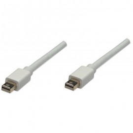 CABLE MANHATTAN MINI DISPLAYPORT 2 METROS BLANCO 324632