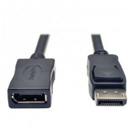 CABLE TRIPP LITE DISPLAYPORT MACHO A DISPLAYPORT HEMBRA 1.8M NEGRO