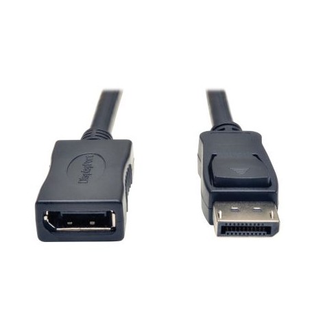 CABLE TRIPP LITE DISPLAYPORT MACHO A DISPLAYPORT HEMBRA 1.8M NEGRO