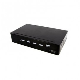 Duplicador Divisor de Video DVI Audio de 4 puertos  STARTECH ST124DVIA