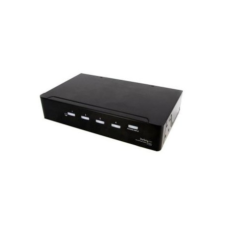 Duplicador Divisor de Video DVI Audio de 4 puertos  STARTECH ST124DVIA