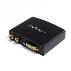 Adaptador Convert DVI-D a HDMI Audio RCA PC a HDTV  STARTECH DVI2HDMIA