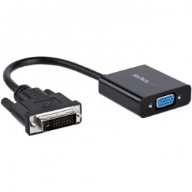Adaptador Convertidor Video  DVI-D a VGA HD15 1080p  STARTECH DVI2VGAE