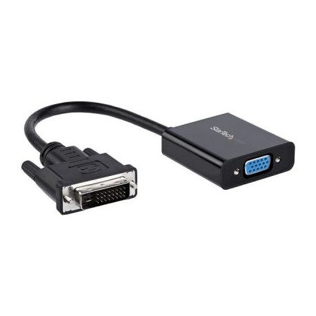 Adaptador Convertidor Video  DVI-D a VGA HD15 1080p  STARTECH DVI2VGAE
