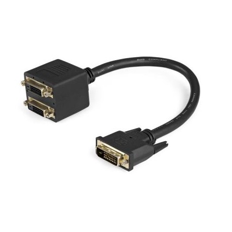Divisor Splitter Video DVI-D 2  Puertos Compacto  STARTECH DVISPL1DD