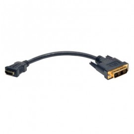 ADAPTADOR TRIPP LITE DVI-D MACHO A HDMI HEMBRA NEGRO P130-08N