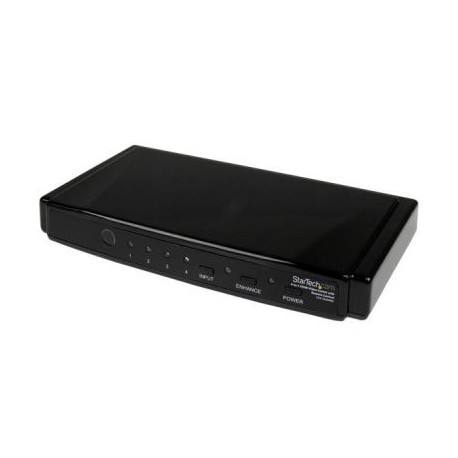 CONMUTADOR HDMI DE 4 PUERTOS  4X1 CON AUDIO SWITC STARTECH VS410HDMIE
