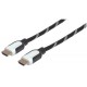 CABLE MANHATTAN HDMI MACHO 5M NEGRO/BLANCO 354790