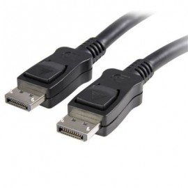 Cable 4.5m DisplayPort Seguro Latches  M a M  STARTECH DISPLPORT15L