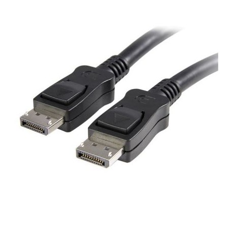 Cable 4.5m DisplayPort Seguro Latches  M a M  STARTECH DISPLPORT15L