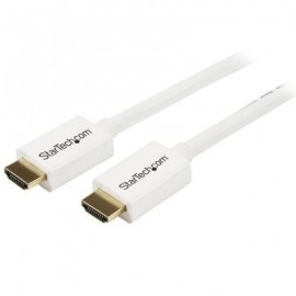 CABLE STARTECH HDMI MACHO 2M ULTRA HD 4K/2K BLANCO HD3MM2MW