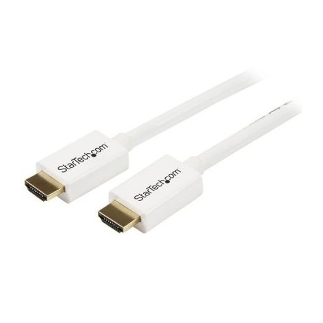 CABLE STARTECH HDMI MACHO 2M ULTRA HD 4K/2K BLANCO HD3MM2MW