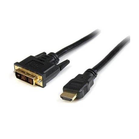 Cable HDMI a DVI-D 3m Single Link Enlace Sencill STARTECH HDMIDVIMM10