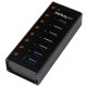 HUB STARTECH USB 3.0 7 PUERTOS 5000 MBIT/S NEGRO ST7300U3M