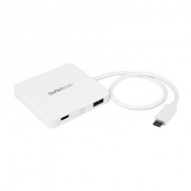 HUB CONCENTRADOR USB 3.0 STARTECH USB-C A USB-A PD HB30C3APDW