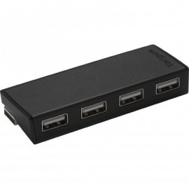 HUB USB TARGUS ACH114US USB 2.0 COLOR NEGRO DE 4 PUERTOS