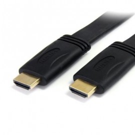 Cable HDMI de alta velocidad  con  3m Plano M a M  STARTECH HDMIMM10FL