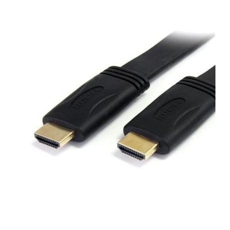 Cable HDMI de alta velocidad  con  3m Plano M a M  STARTECH HDMIMM10FL