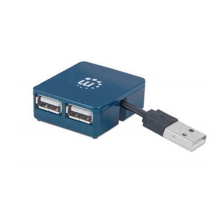 HUB USB MANHATTAN 4 PTOS 2.0 MINI 160605