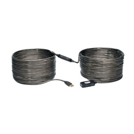 CABLE USB TRIPP LITE DE EXTENSION USB 2.0 20M GRIS U026-20M