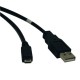 CABLE USB TRIPP LITE 2.0 A MICRO-USB B MACHO 1.83M NEGRO U050-006