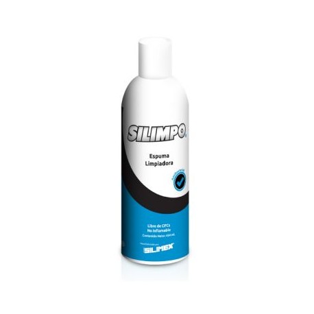 ESPUMA LIMPIADORA SILIMEX SILIMPO,CARCASAS PLASTICAS,454ML,AZUL