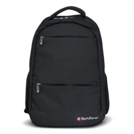 MOCILA TECHZONE TZ18LBP01-NEGRO POLIESTER MOCHILA COLOR NEGRO