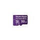 MEMORIA MICRO SD WD PURPLE SDHC 32GB CL10 U1 (WDD032G1P0C)