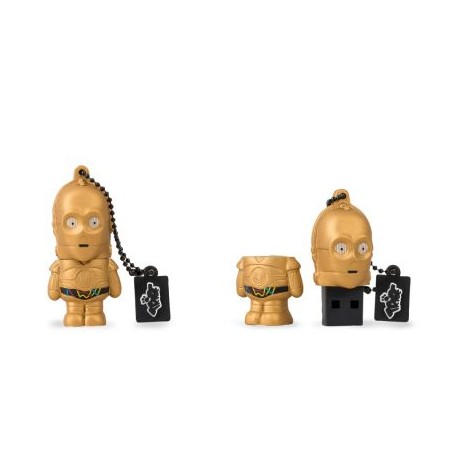 MEMORIA TRIBE STARWARS USB 8GB C-3PO BRAZO ROJO FD030407