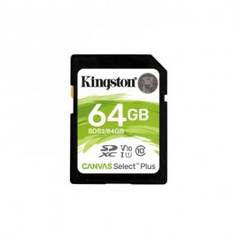 MEMORIA SD KINGSTON SDXC CANVAS SELECT 100R CL10 UHS-I V10 (SDS2/64GB)