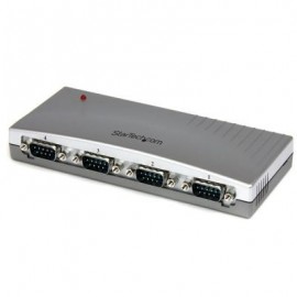 Adaptador Hub USB a 4PTOS Seriales RS232 DB9  STARTECH ICUSB2324