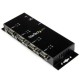 Hub USB a Serial  RS232 DB9 de 4 Puertos Riel DIN  STARTECH ICUSB2324I
