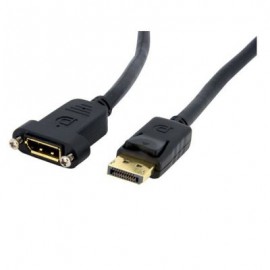 Cable DisplayPort 91cm P/Montaje PNEL Hembra a Macho STARTECH DPPNLFM3