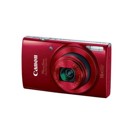 CAMARA CANON POWERSHOT ELPH 190 IS 20MPX LCD 2.7" ZOOM 4x VID HD ROJA