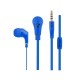 AUDIFONOS VORAGO EP-103 AZUL 3.5MM