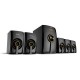 BOCINAS VORAGO SPB-500 BLUETOOTH NEGRAS 5.1 CANALES