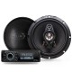 KIT AUTOESTEREO VORAGO CAR-300-S ESTEREO CAR-300 + 2 BOCINAS 6.5" 25W