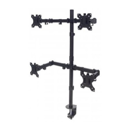 SOPORTE MANHATTAN P/ 4 MONITORESDE 13" A 32 " HASTA 8KG 461566