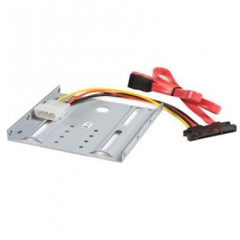 JUEGO KIT CHAROLA MONTAJE 2.5IN BAHIA 3.5 SATA  STARTECH BRACKET25SAT