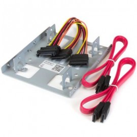 BRACKET BANDEJA 2 HDD  UNIDADES DISCO 2.5 A 3.5  STARTECH BRACKET25X2
