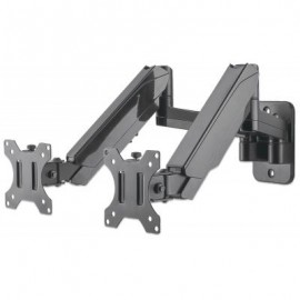 SOPORTE PARA MONITOR MANHATTAN 2 MONITORES PARED PISTON 461627
