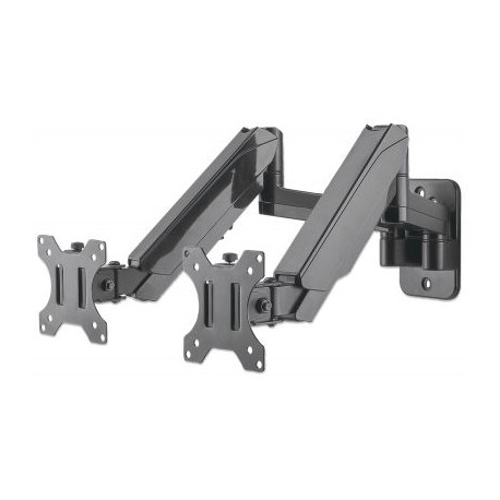 SOPORTE PARA MONITOR MANHATTAN 2 MONITORES PARED PISTON 461627