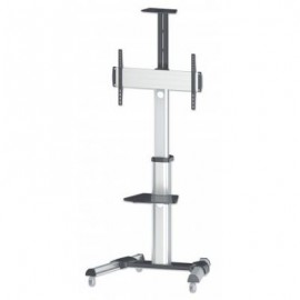 SOPORTE TV MANHATTAN TIPO CARRO 50KG, 37" A 70", 90° 461245