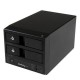GABINETE USB 3.0 UASP ESATA 2 BAHIAS SATA III HOT-SWAP 3,5  STARTECH